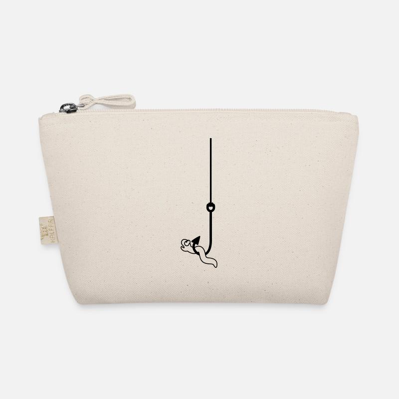 Worm On The Hook Bio-Täschchen