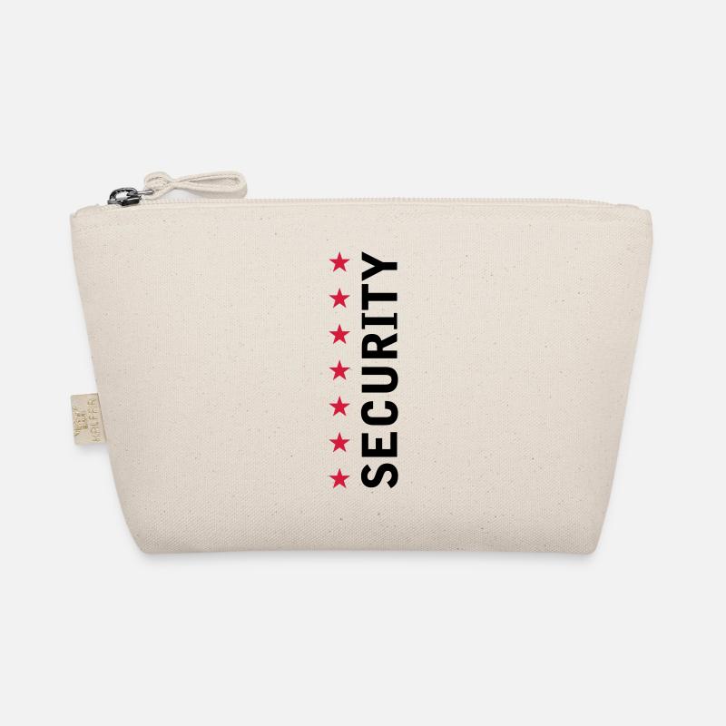 Security Text Logo Organic Pouch