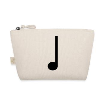 Quarter note music - Organic Pouch - nature - Front