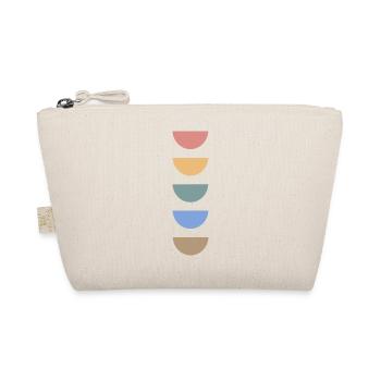 Retro Color Design - Organic Pouch - nature - Front