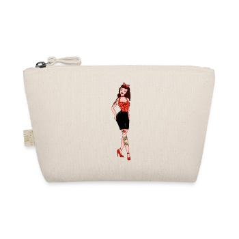 Pin-up Rockabilly - Trousse biologique - nature - Devant