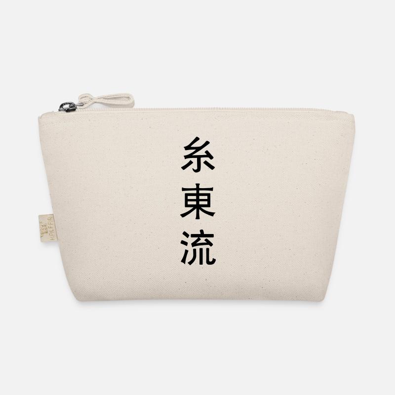 Shito Ryu Emblem Karate - Bio-Täschchen - Natur