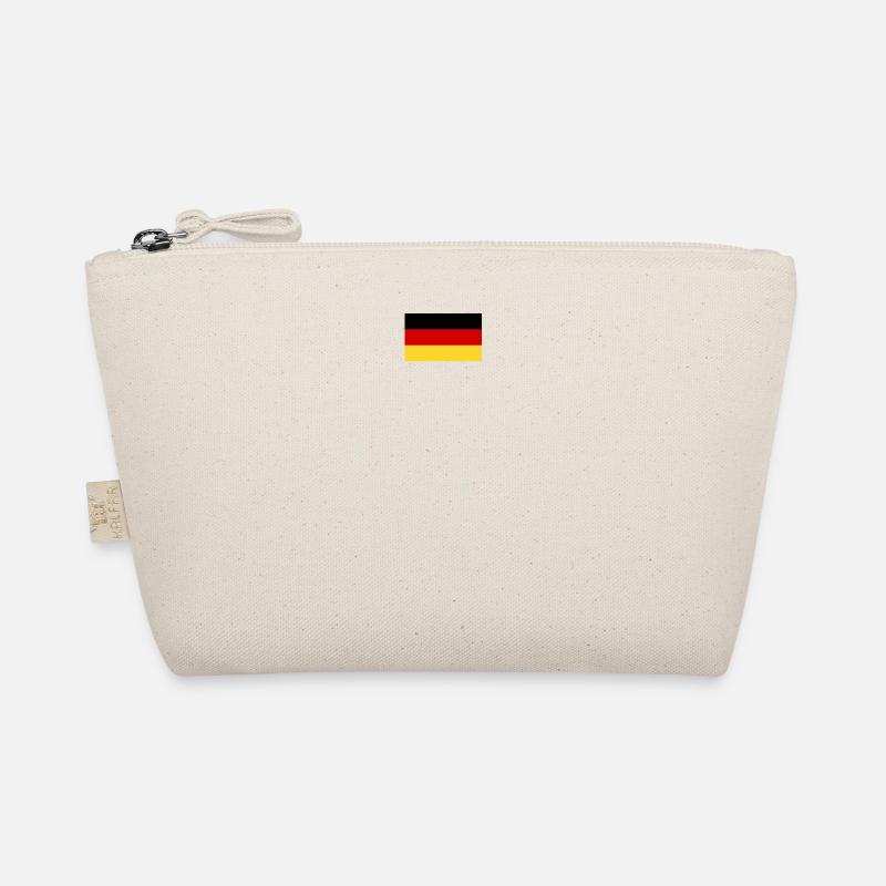 Deutsche Flagge - Bio-Täschchen - Natur