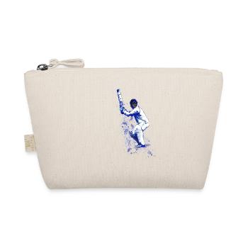 CRICKET - BATSMAN - Organic Pouch - nature - Front