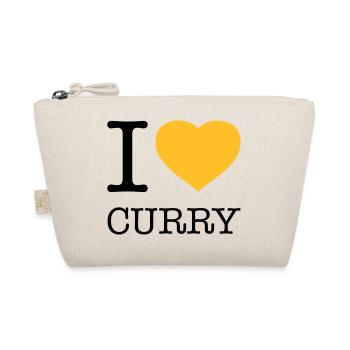 I LOVE CURRY - Bio-Täschchen - Natur - Vorne