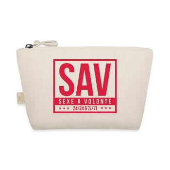 France humour SAV sexe à volonté - Trousse biologique - nature - Devant