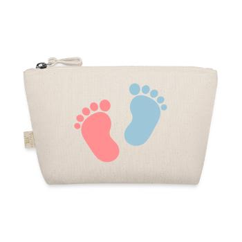 pieds d'enfant trop mignons - Trousse biologique - nature - Devant