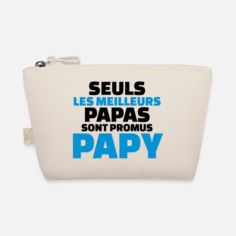 seuls les meilleurs papas sont promus papy - Trousse biologique - nature