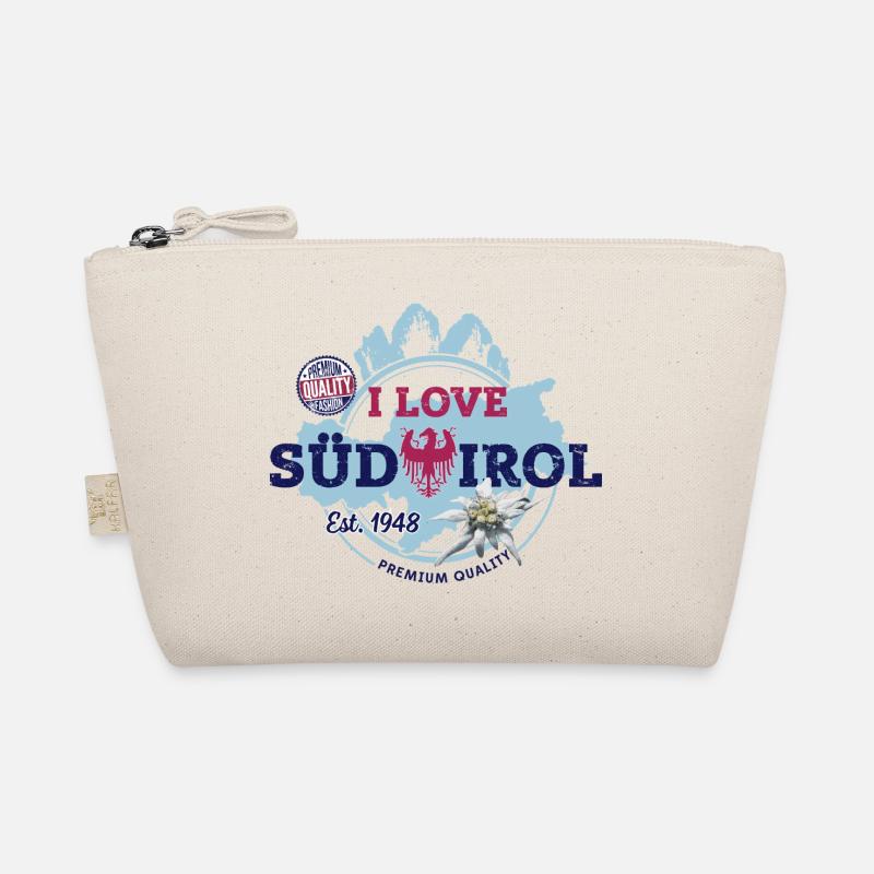 I LOVE SÜDTIROL - Bio-Täschchen - Natur