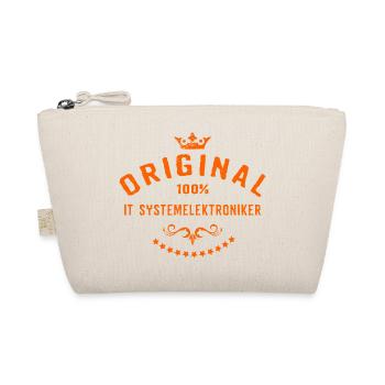 Original 100 Prozent IT Systemelektroniker - - Bio-Täschchen - Natur - Vorne