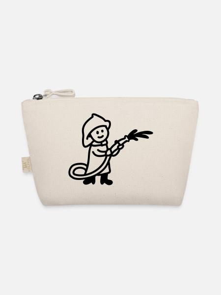 Fireman - line - Organic Pouch - nature - Front