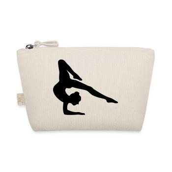 Gymnastic girl - Organic Pouch - nature - Front