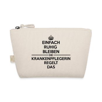 ERB Krankenpflegerin - Bio-Täschchen - Natur - Vorne