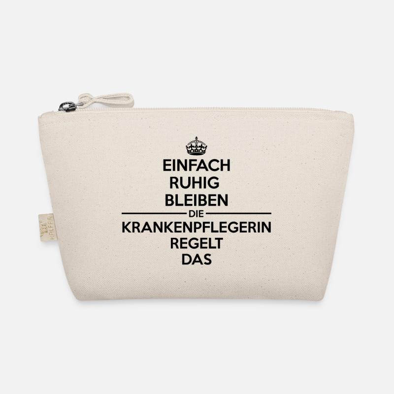 ERB Krankenpflegerin - Bio-Täschchen - Natur