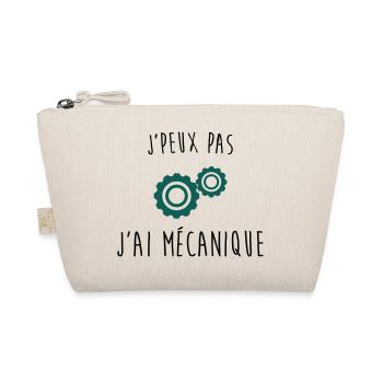j'peux pas j'ai mecanique - Trousse biologique - nature - Devant