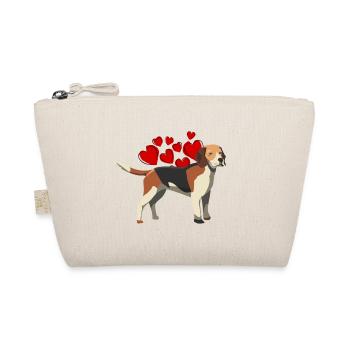 Lovely Dog! - Organic Pouch - nature - Front