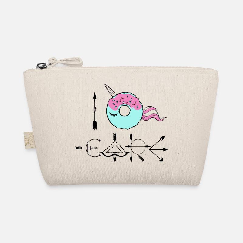 I Donut Care - Einhorn Pfeile Bio-Täschchen