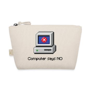 Computer sagt nein - Bio-Täschchen - Natur - Vorne