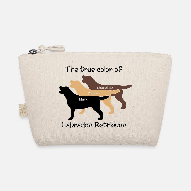 True Color Labrador - Bio-Täschchen - Natur