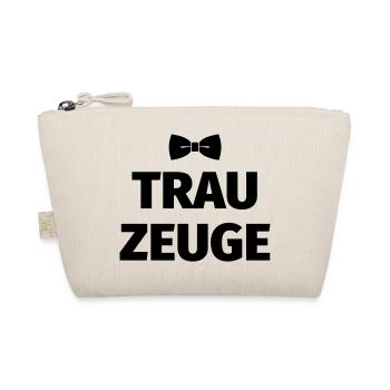 Trauzeuge Fliege - Bio-Täschchen - Natur - Vorne