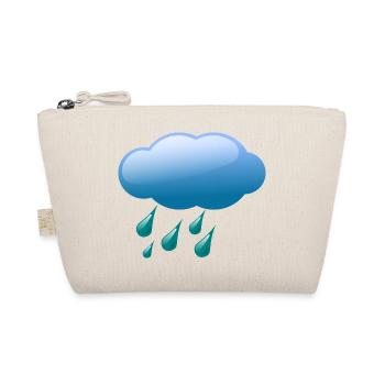 Wolken,Wetter,Regen - Bio-Täschchen - Natur - Vorne