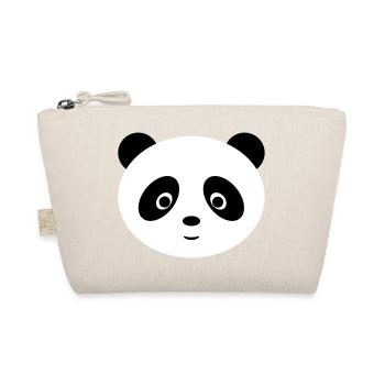 Panda doux - Trousse biologique - nature - Devant