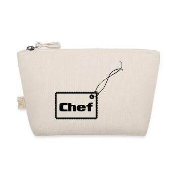 Chef Anhänger - Bio-Täschchen - Natur - Vorne
