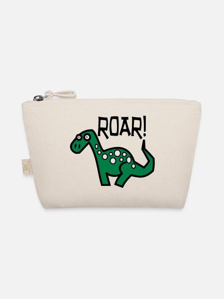 Dinosaur Roar - Organic Pouch - nature
