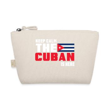 Keep Calm The Cuban is Here Cuba - Organic Pouch - nature - Front