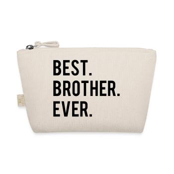 Best Brother Ever - Bio-Täschchen - Natur - Vorne