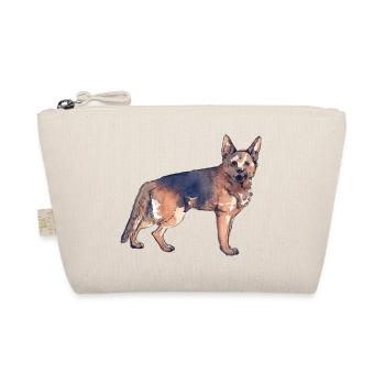 Deutscher Schäferhund - Bio-Täschchen - Natur - Vorne