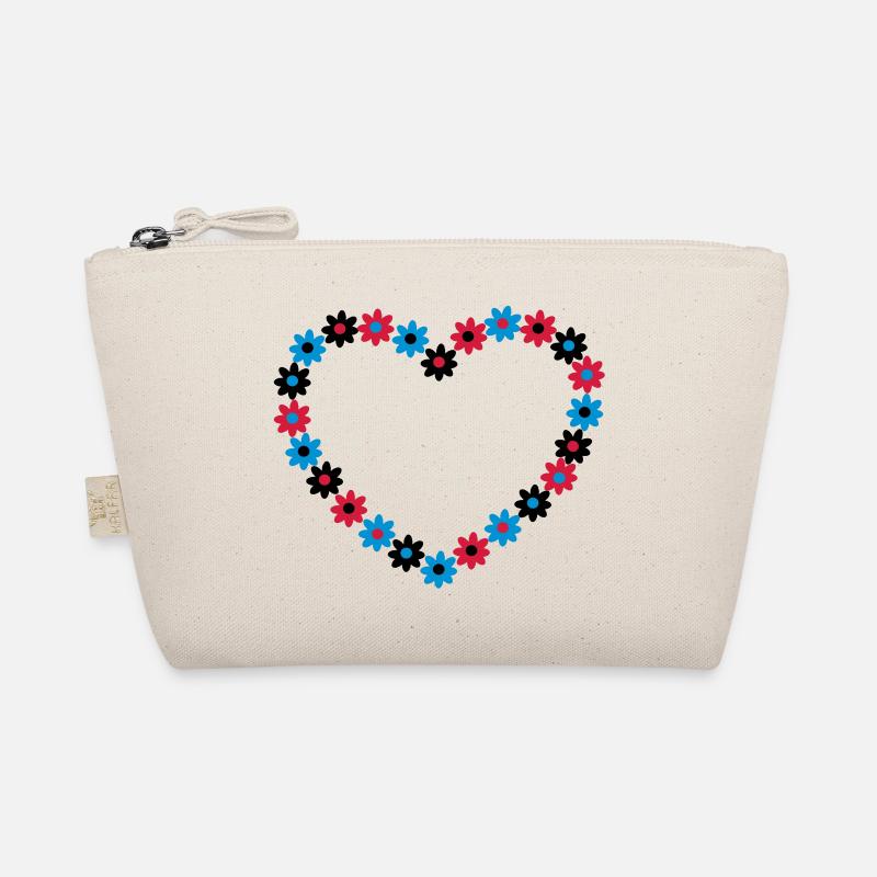 Heart of flowers Organic Pouch
