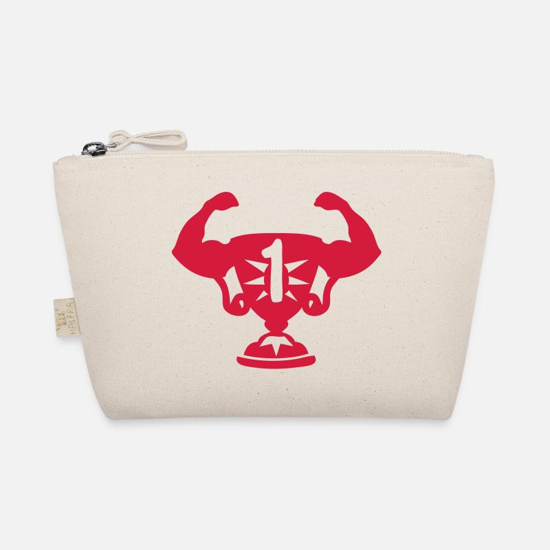 cup trophy trophy first arm muscle Organic Pouch