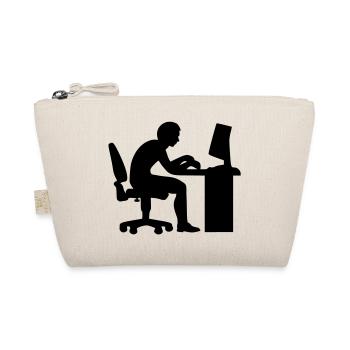 Büro Computer - Bio-Täschchen - Natur - Vorne