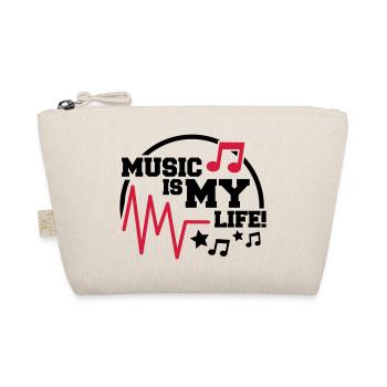 music_is_my_life_design_fa2 - Trousse biologique - nature - Devant