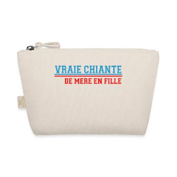 T shirt Humour Patriotique Femmes En Folie - Trousse biologique - nature - Devant
