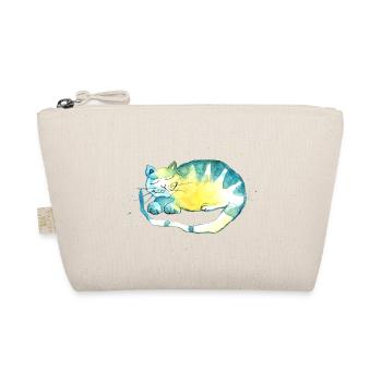 Sleeping cat. I have to think. - Organic Pouch - nature - Front