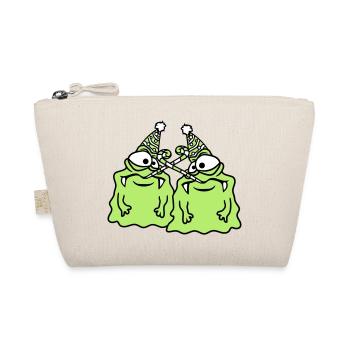 2 friends team couple birthday alone lonely mourning - Organic Pouch - nature - Front