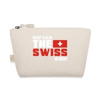 Restez calme le Suisse est là Suisse Cadeau - Trousse biologique - nature - Devant