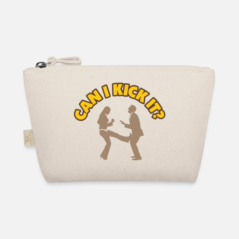 Can I kick him in the balls? Organic Pouch