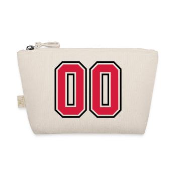 00 sports jersey football number - Bio-Täschchen - Natur - Vorne