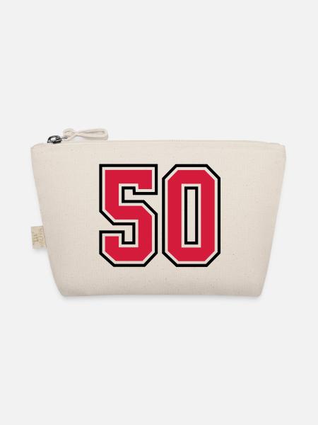 50 sports jersey football number - Trousse biologique - nature