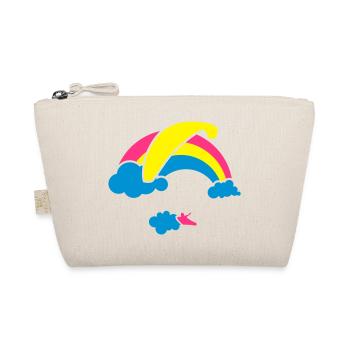 Rainbow & Clouds Paragliding - Bio-Täschchen - Natur - Vorne
