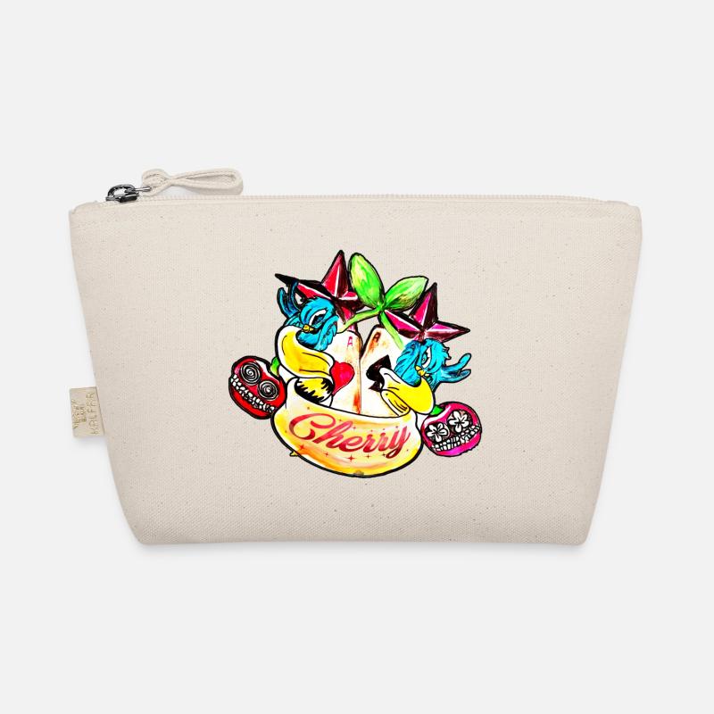 Cherry Rockabilly Bio-Täschchen