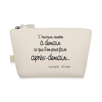 Carpe diem - Trousse biologique - nature - Devant