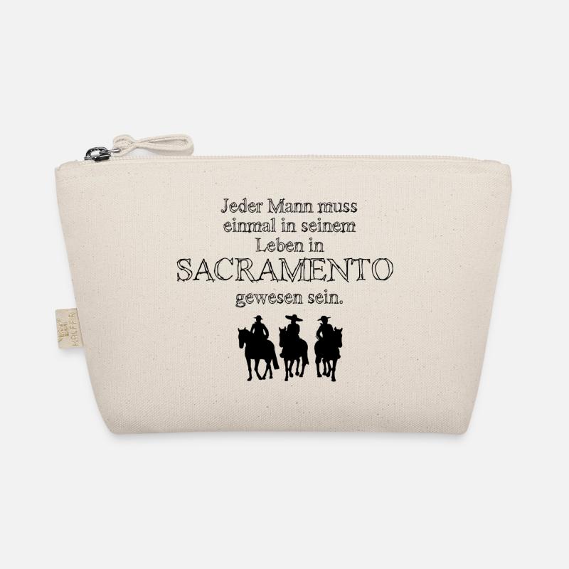 Zorro, Gringo and Zapata Black Organic Pouch