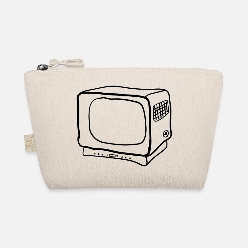 alter Fernseher - Bio-Täschchen - Natur