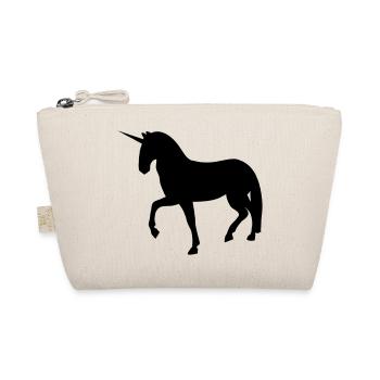 Einhorn - Bio-Täschchen - Natur - Vorne