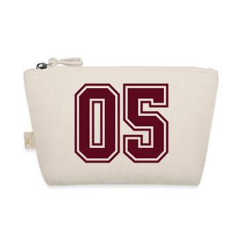 05 sports jersey football number mono - Bio-Täschchen - Natur - Vorne