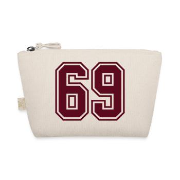 69 sports jersey football number mono - Trousse biologique - nature - Devant